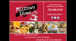 Desktop Screenshot of milltowndinernj.com